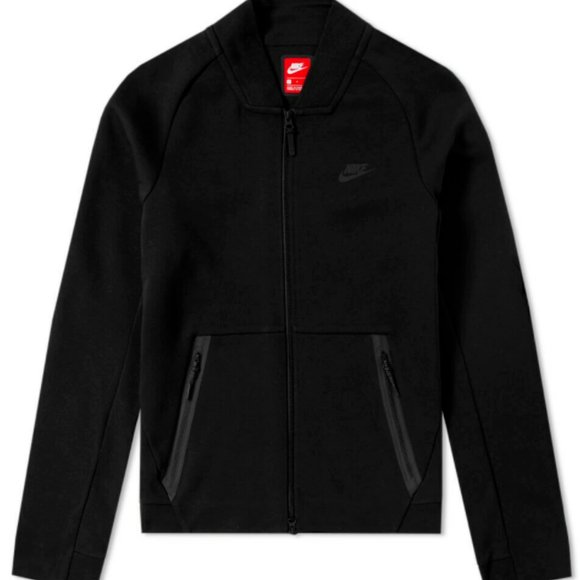 nike tech fleece varsity jacket